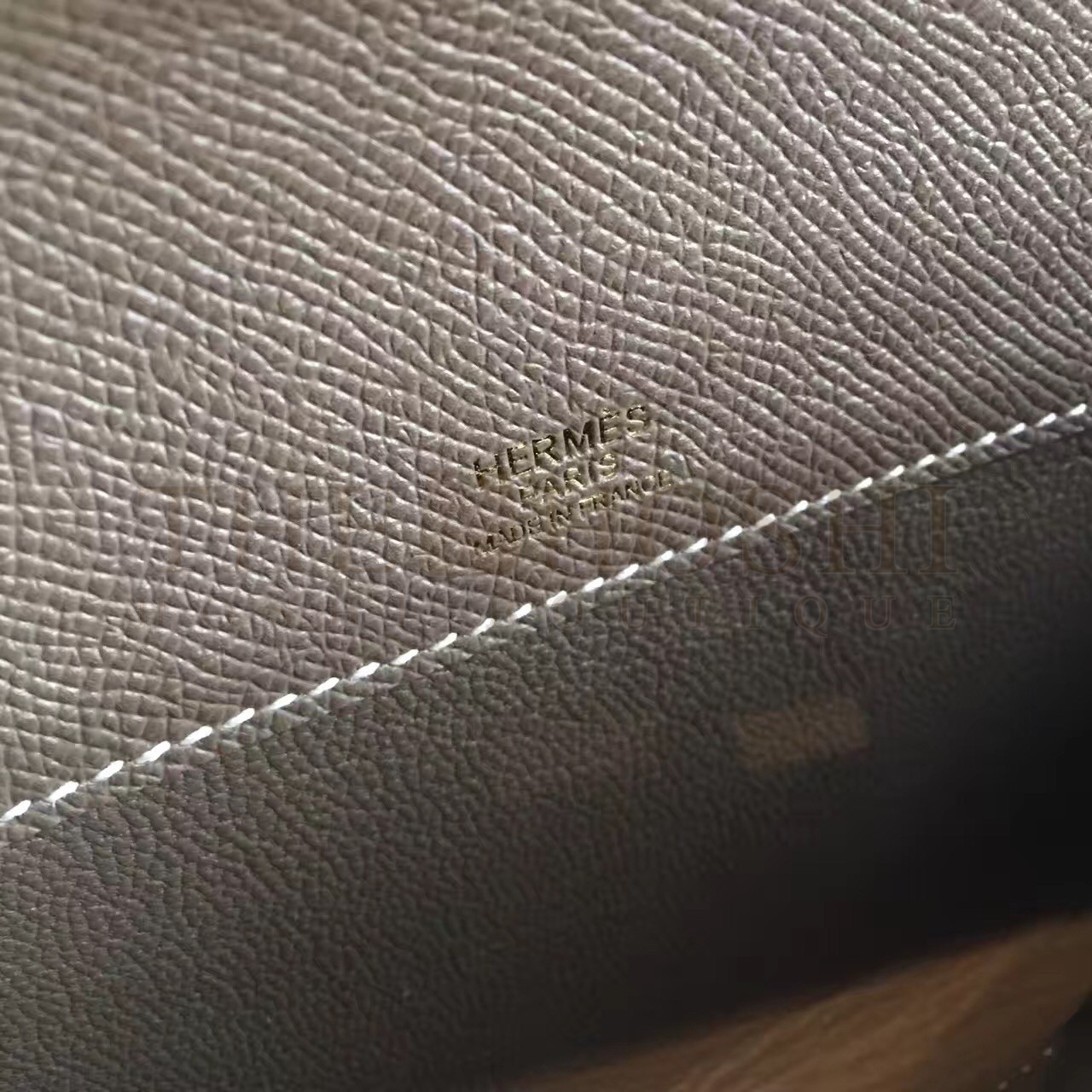 H**me5 Taupe Epsom Kelly Cut Handmade Bag Master Quality