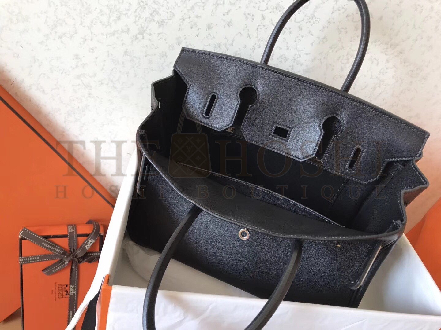 H**me5 Black Birkin 30cm Swift Handmade Bag Master Quality