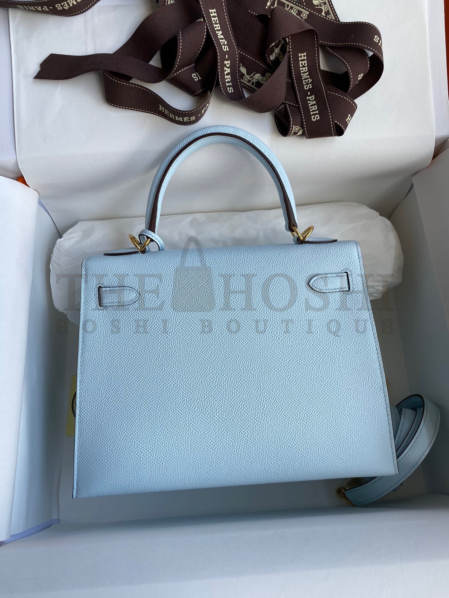 H**me5 Epsom Kelly 25cm Sellier Handmade Celeste Bag Master Quality