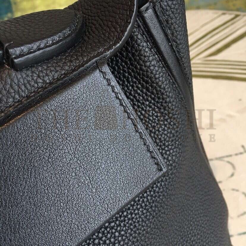 H**me5 24/24 29 Bag In Black Clemence Calfskin Master Quality