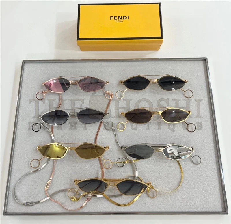 F**di Baguette FE 40114U-Y Sunglasses Women's✨ Master Quality