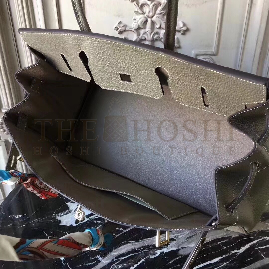 H**me5 Lin Blue JPG Birkin 42cm Shoulder Bag Master Quality