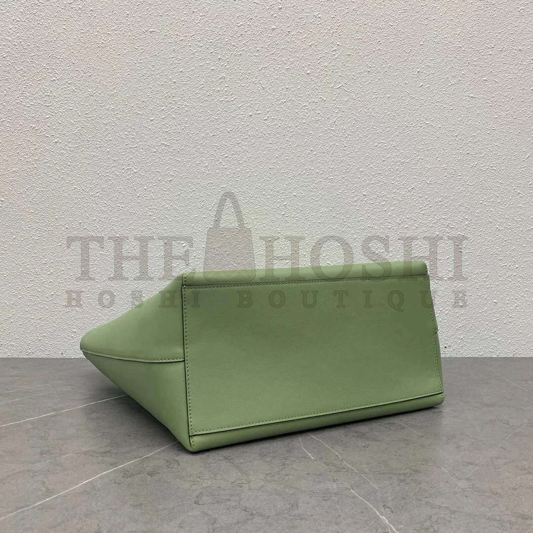 L0ew* Anagram Medium Tote Bag In Rosemary Calfskin Master Quality