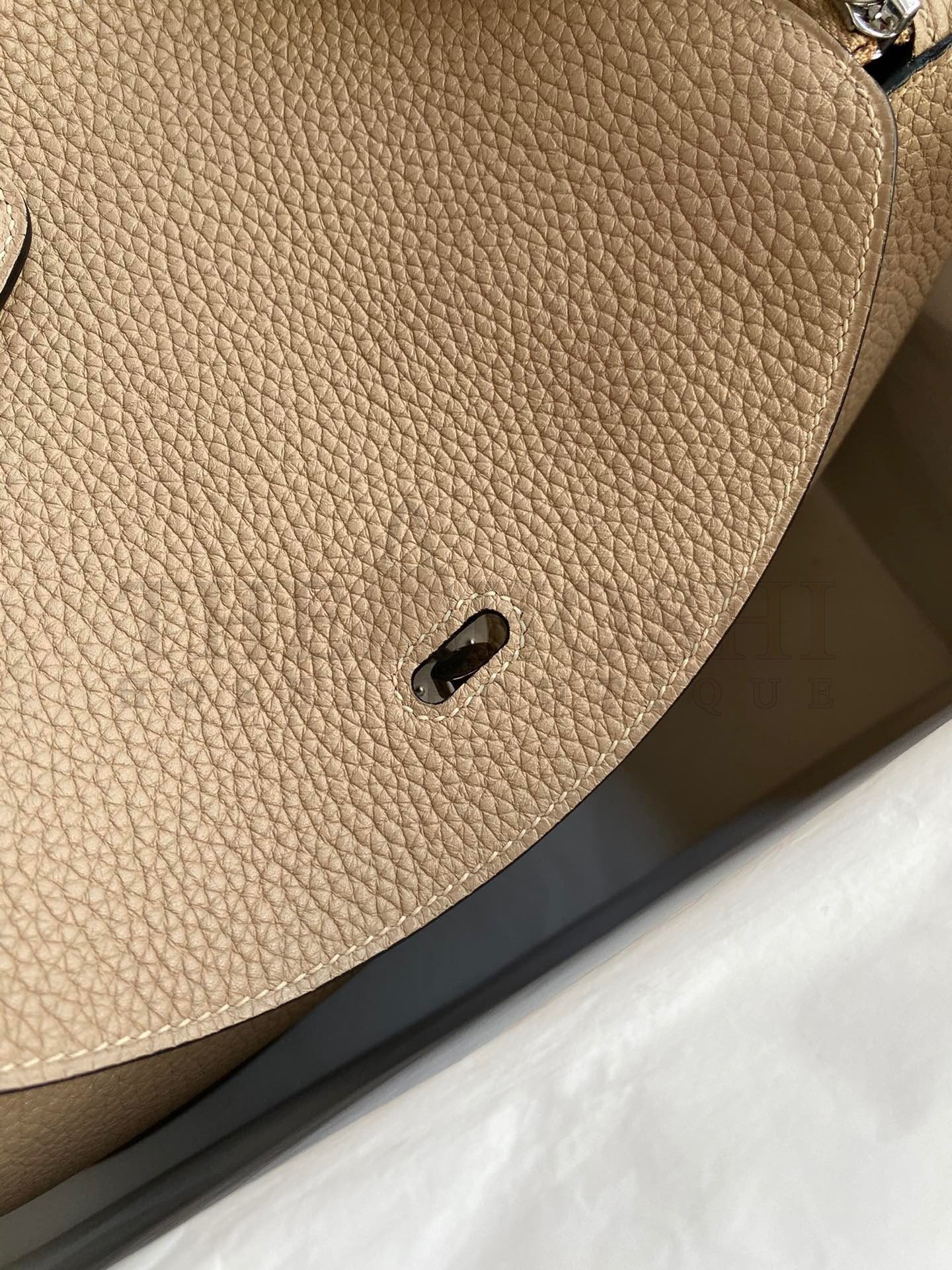 H**me5 Lindy 30 Handmade Bag In Tourterelle Clemence Leather Master Quality