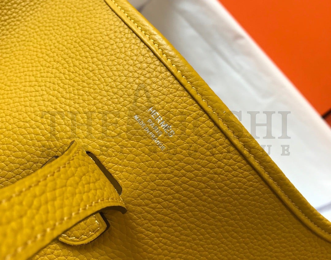 H**me5 Evelyne III 29 Bag In Yellow Clemence Leather Master Quality
