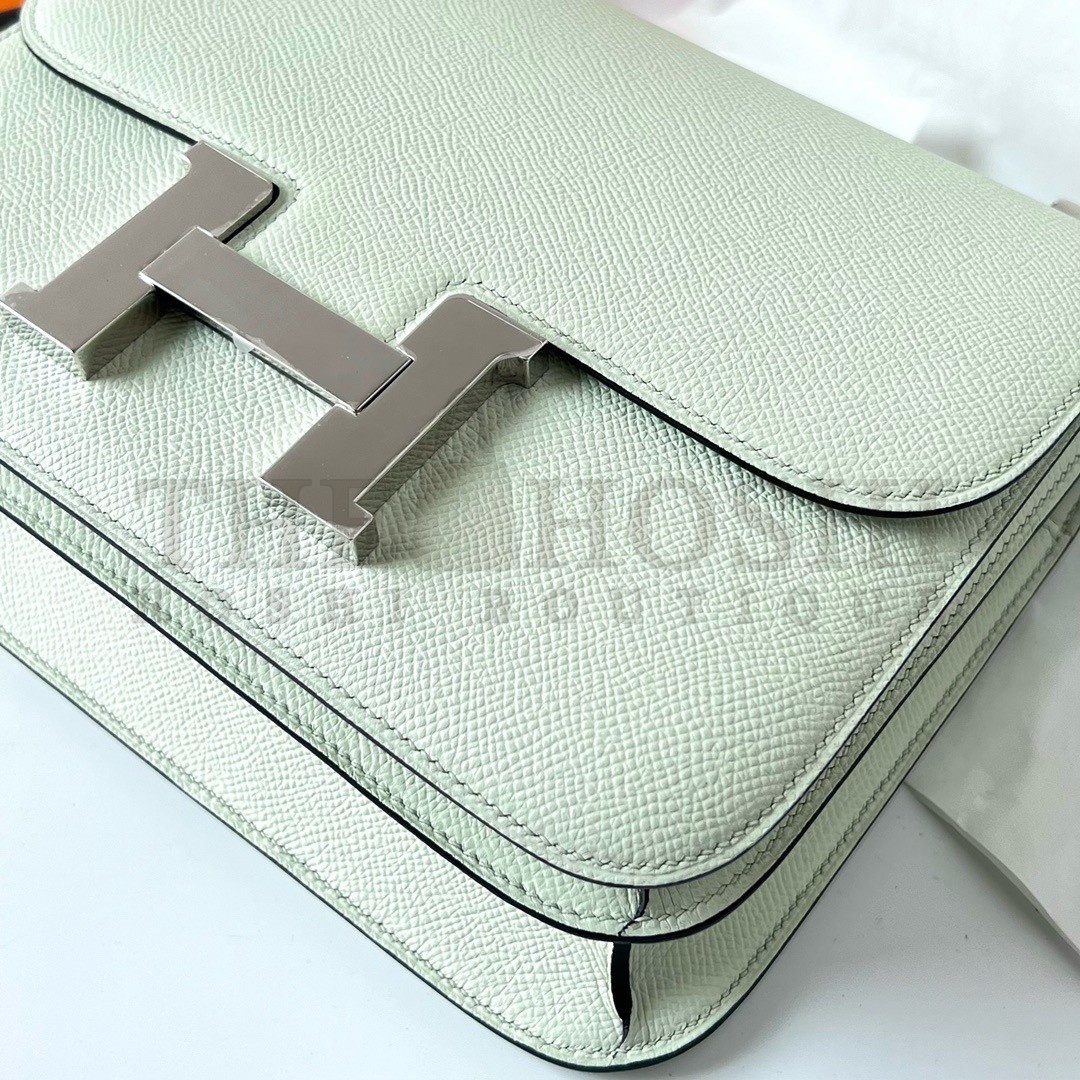 H**me5 Constance 24 Handmade Bag In Vert Fizz Epsom Calfskin Master Quality