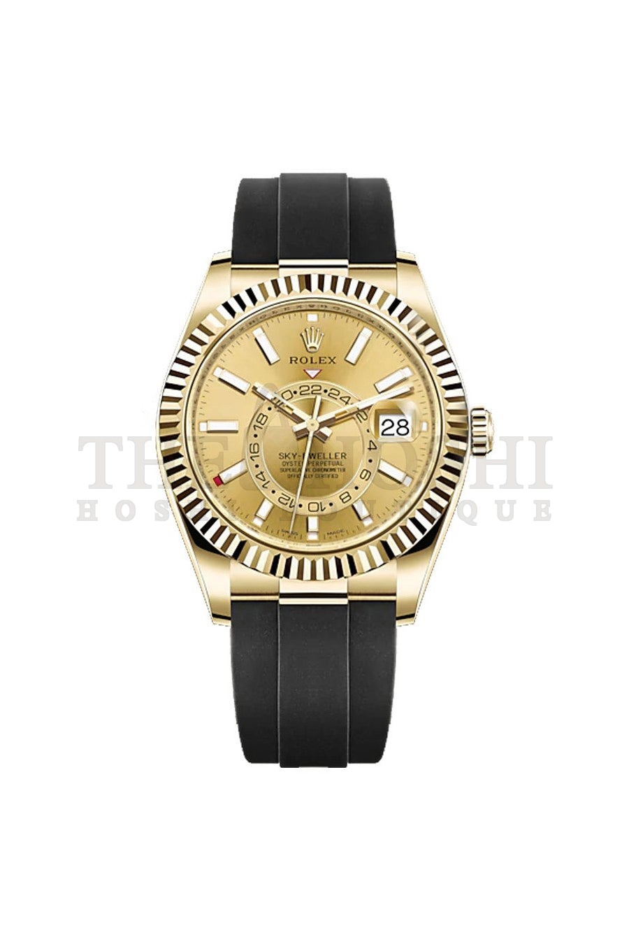 R01ex Sky-Dweller 18k Yellow Gold Men