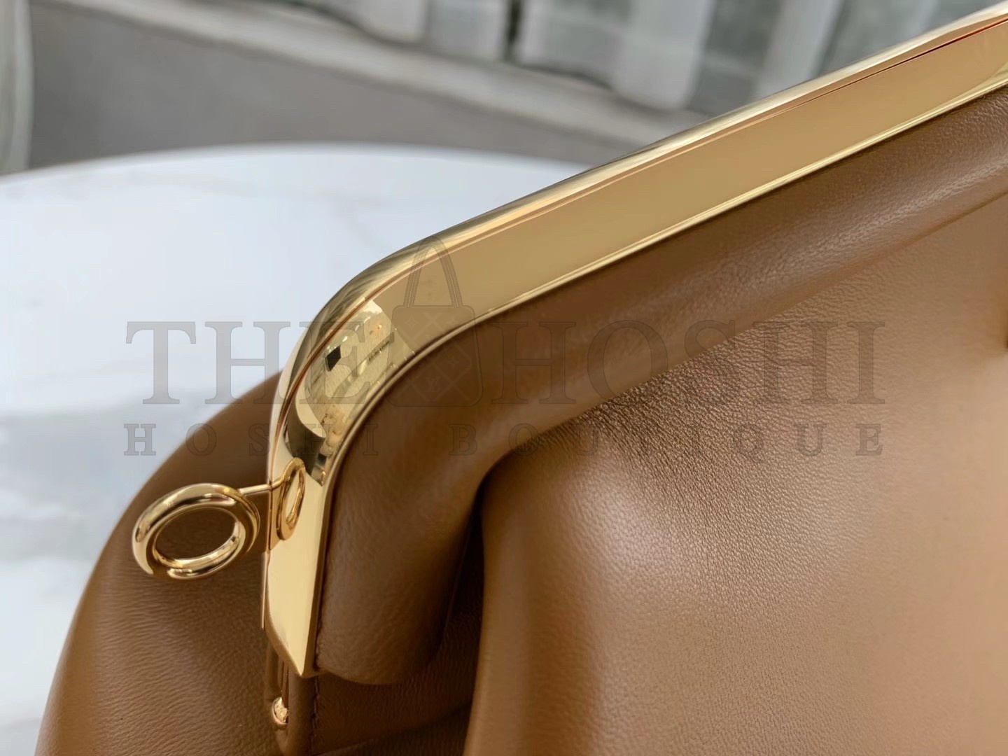 F**di First Medium Bag In Brown Nappa Leather Master Quality
