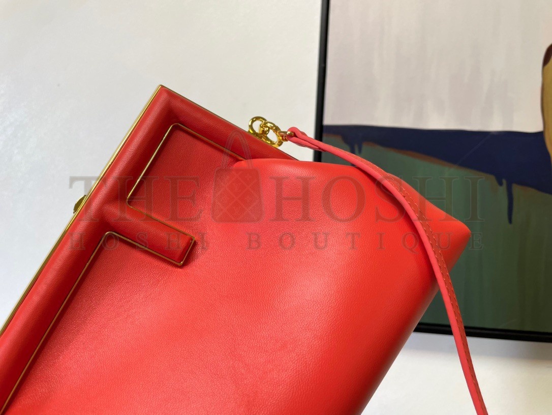 F**di First Small Bag In Red Nappa Leather Master Quality