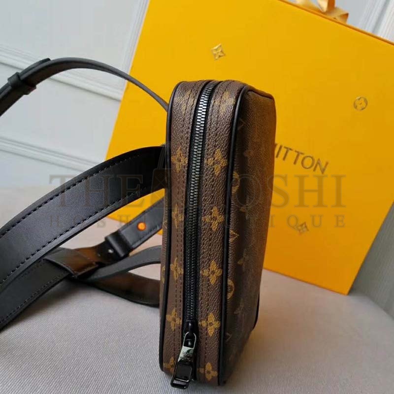 L0vis Vvtt0n LV Men Utility Side Bag Monogram Coated Canvas Master Quality