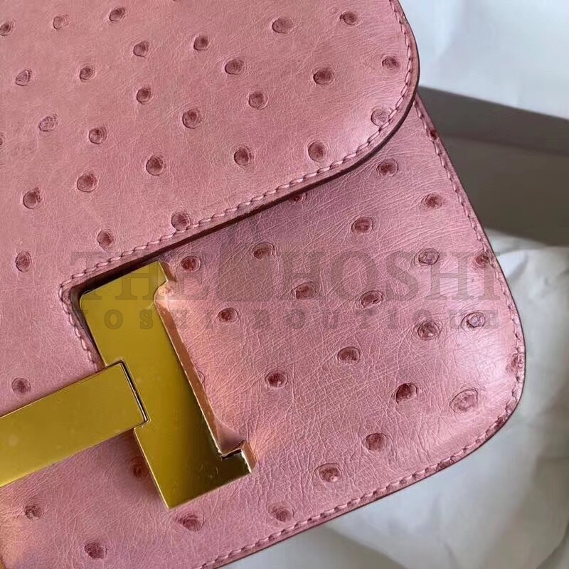 H**me5 Terre Cutie Ostrich Constance 24cm Bag Master Quality