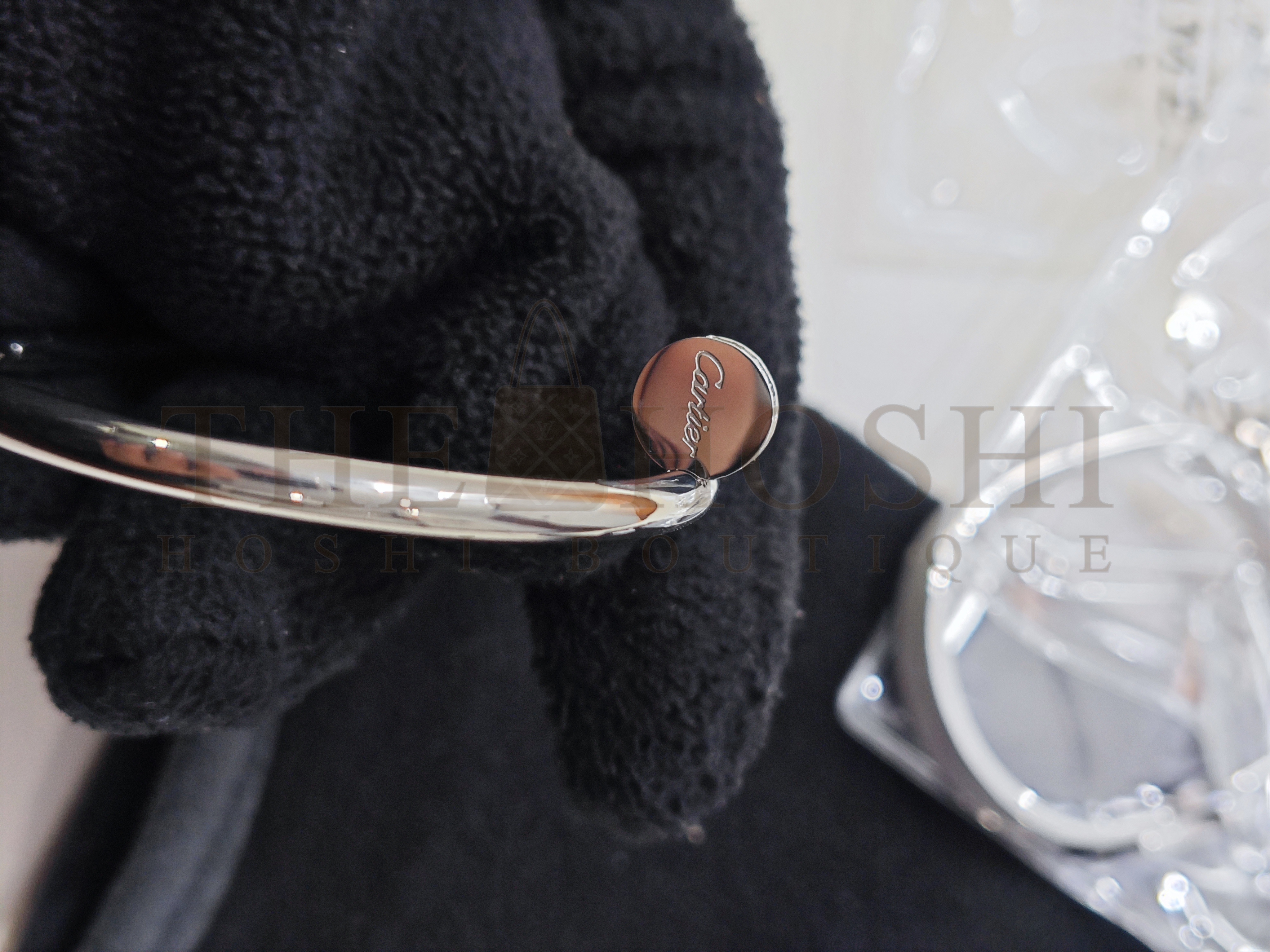 Ca*t1er JUSTE UN CLOU Bracelet, White Gold & Rose Gold & Yellow Gold Master Quality