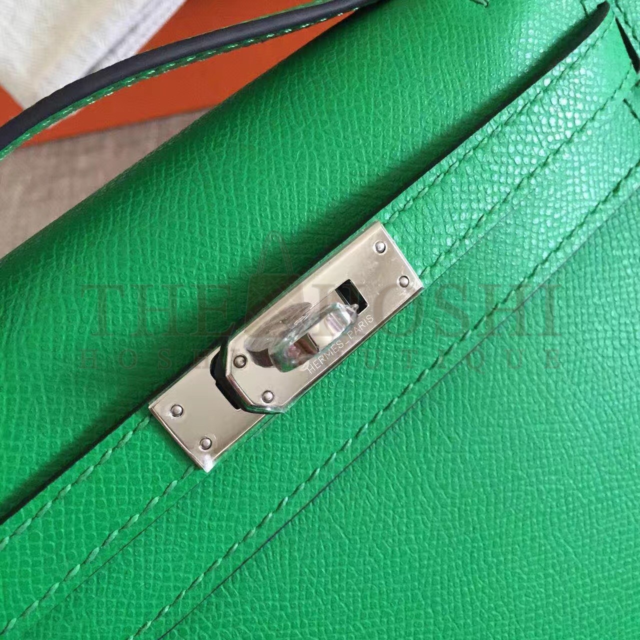 H**me5 Bambou Kelly Pochette Epsom Handmade Bag Master Quality