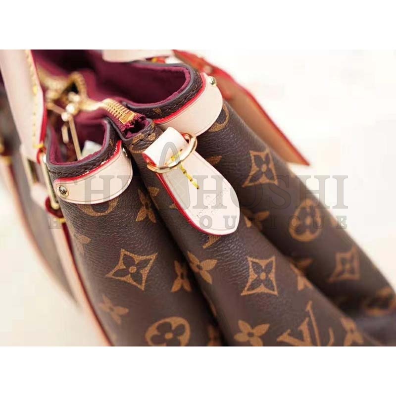 L0vis Vvtt0n LV Women Open Handbag BB in Monogram Canvas-Brown Master Quality