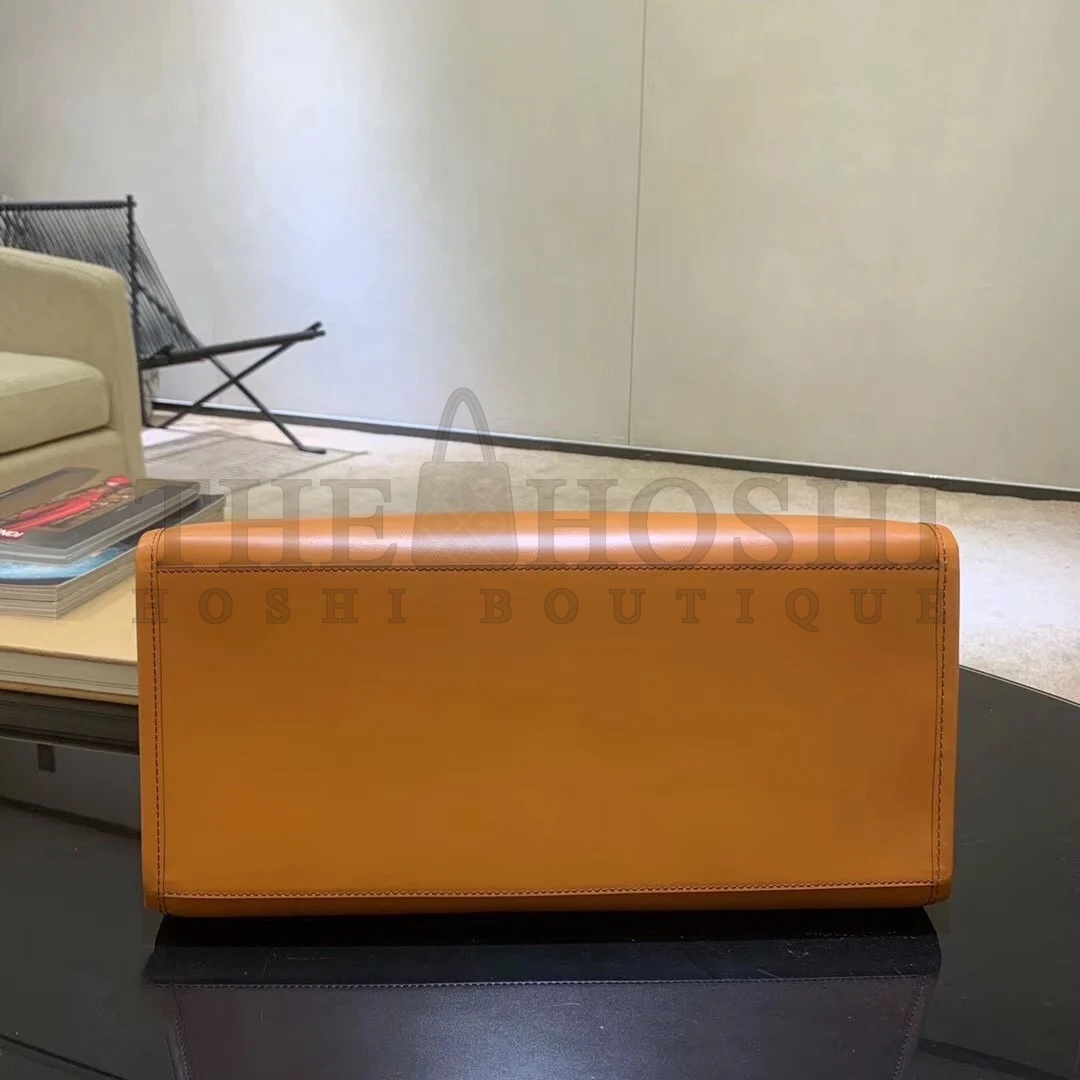 F**di Sunshine Large Tote Bag In Brown Calfskin Master Quality