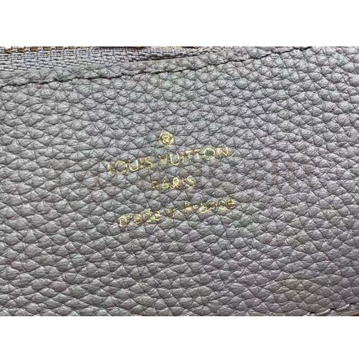 L0vis Vvtt0n LV Women Bella Tote Gray Mahina Perforated Calfskin Leather Master Quality