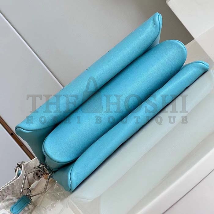 L0vis Vvtt0n LV Women Coussin PM Handbag Azure Blue Lambskin Calfskin Master Quality