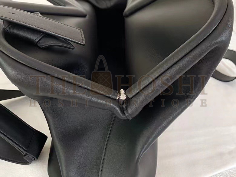 B0tt*ga Ven*ta Medium Point Top Handle Bag In Black Leather Master Quality