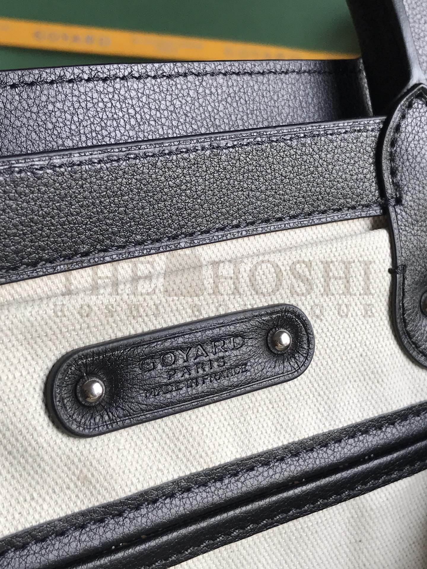 G09ard Saigon Tote Bag Black Canvas 34x18x24cm Master Quality