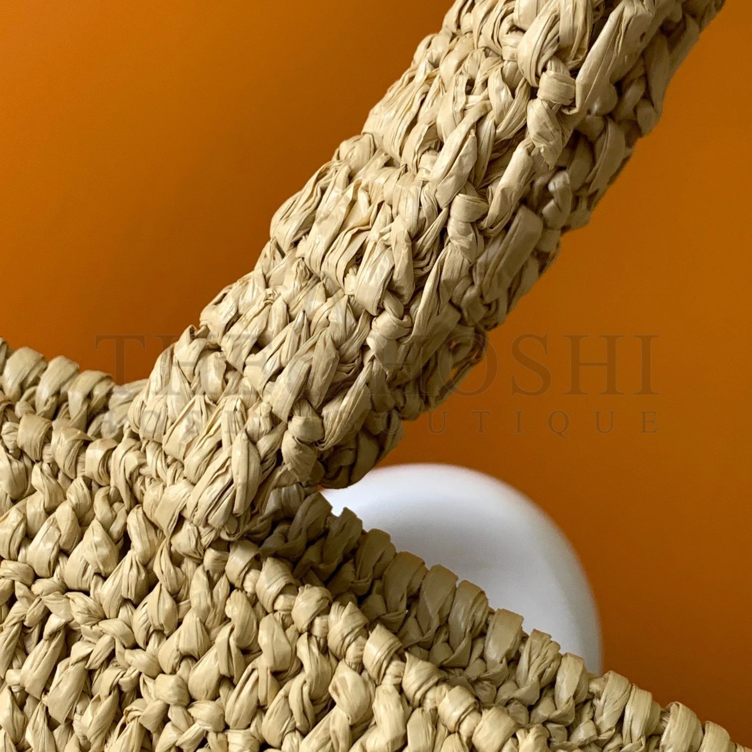 Sa1nt Lau*nt Rive Gauche Tote Bag in Beige Raffia Crochet Master Quality