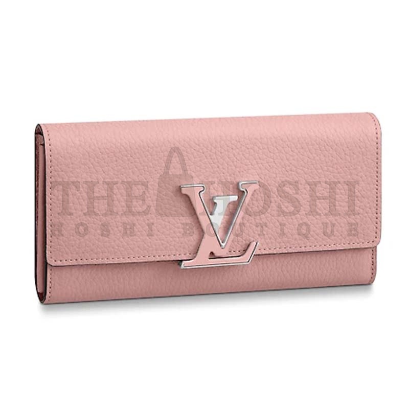 L0vis Vvtt0n LV Women Capucines Wallet in Taurillon Leather Master Quality