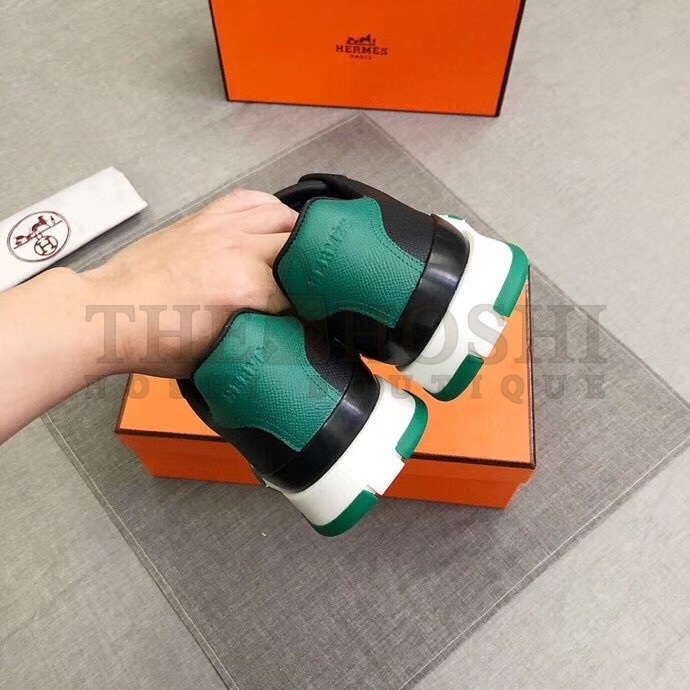 H**me5 Trail Sneakers In Black Epsom Calfskin Master Quality