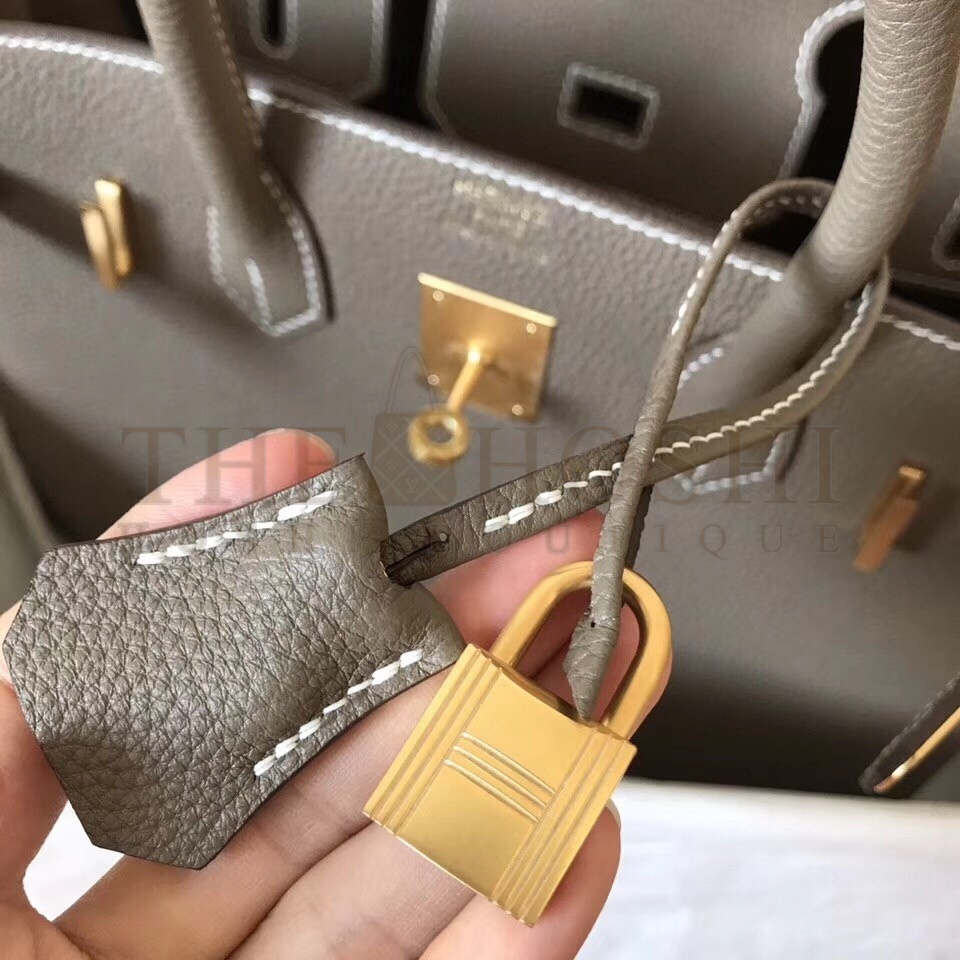 H**me5 Etain Birkin 30cm Clemence Handmade Bag Master Quality