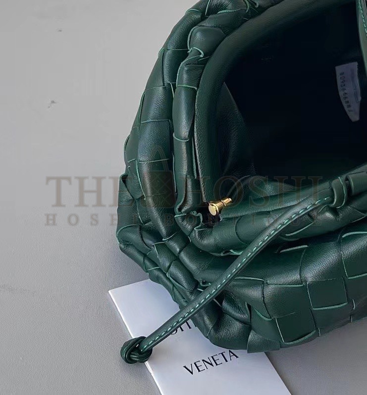 B0tt*ga Ven*ta Mini Pouch In Raintree Intrecciato Lambskin Master Quality