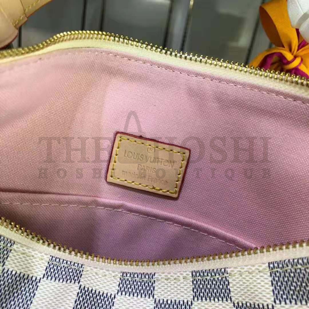 L0vis Vvtt0n LV Women Lymington Zipped Tote in Damier Azur Coated Canvas Master Quality