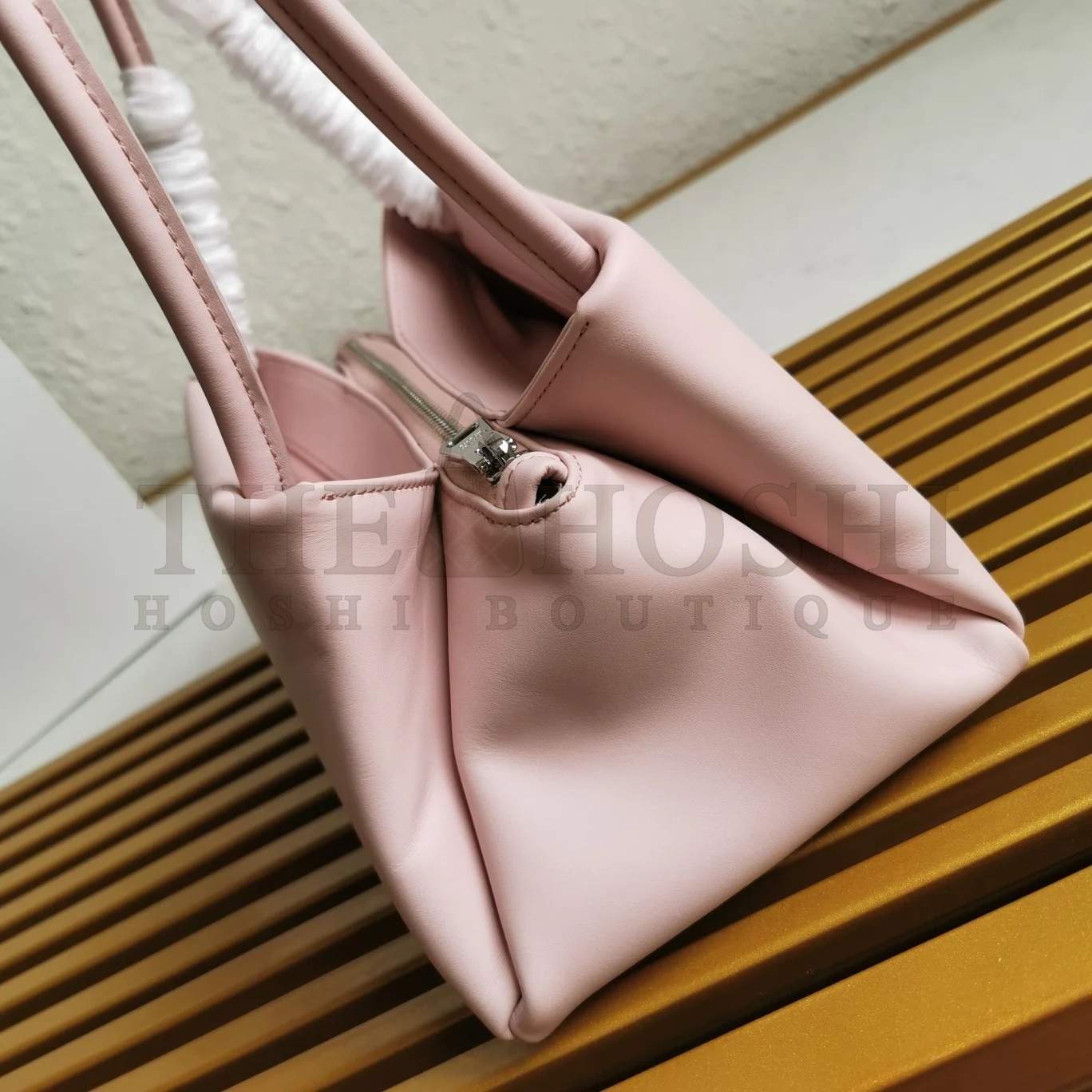 Pra*a S*pernova Small Shoulder Bag In Pink Calfskin Master Quality