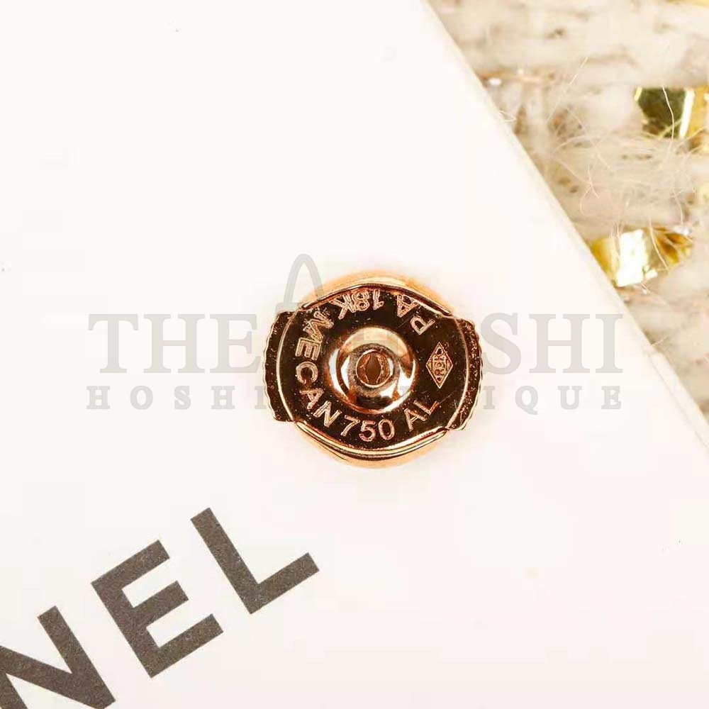 Ch**el Women Extrait De Camélia Transformable Earrings Master Quality