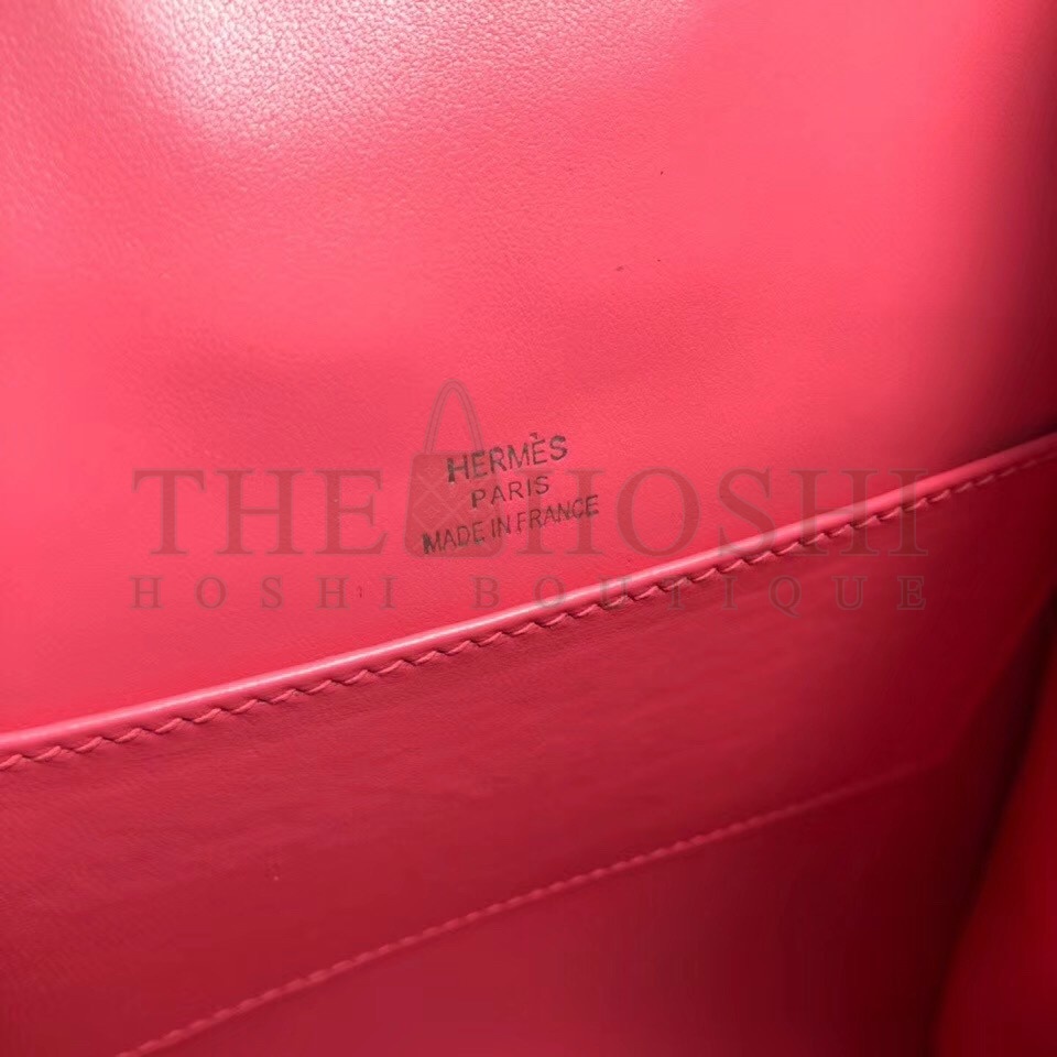 H**me5 GR24 Backpack In Pink Everycolor Calfskin Master Quality