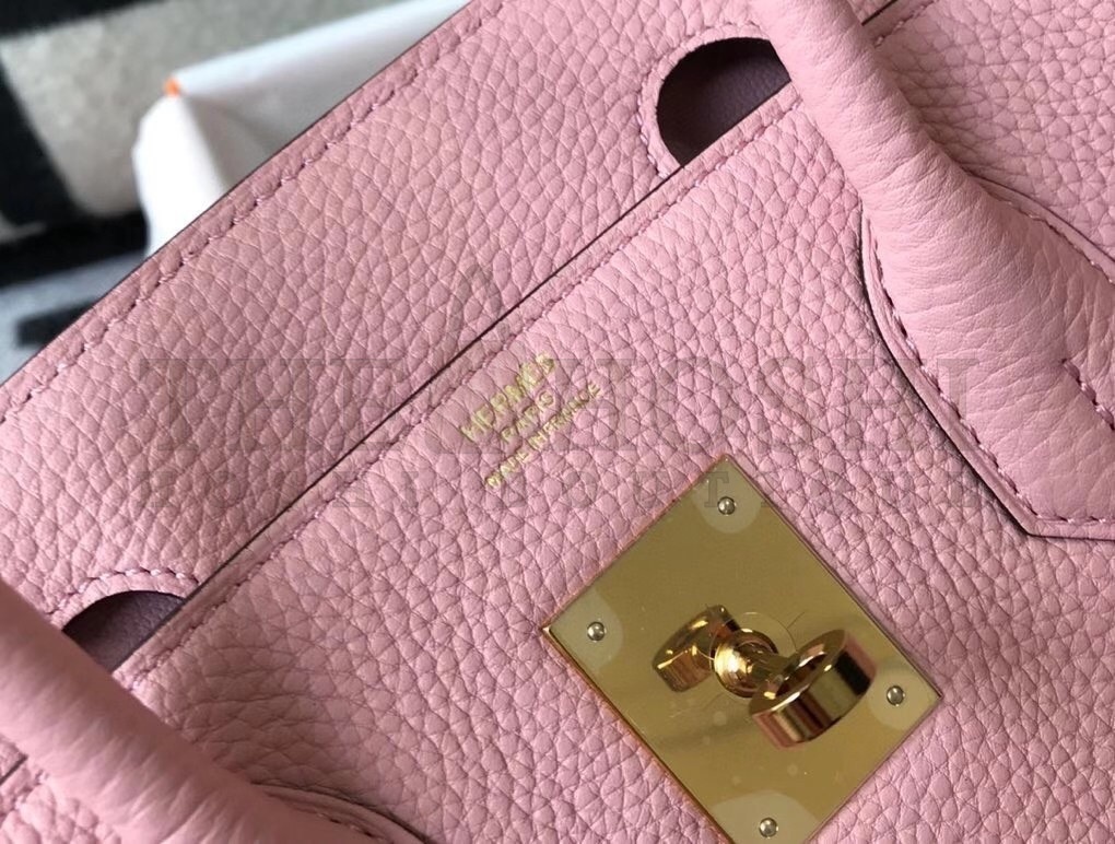 H**me5 Pink Clemence Birkin 30cm Bag GHW Master Quality