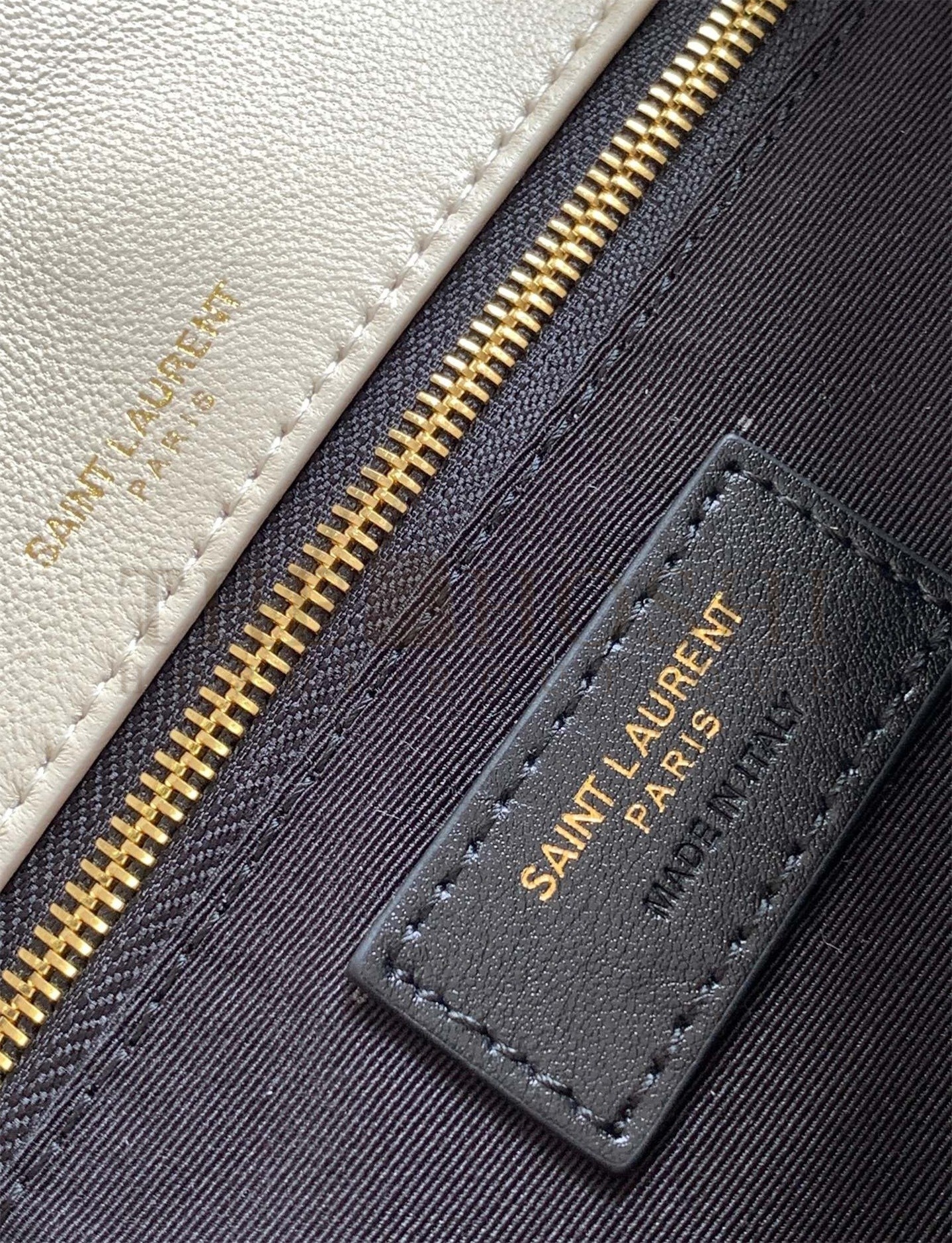 Sa1nt Lau*nt Calypso Shoulder Bag In White Lambskin Master Quality