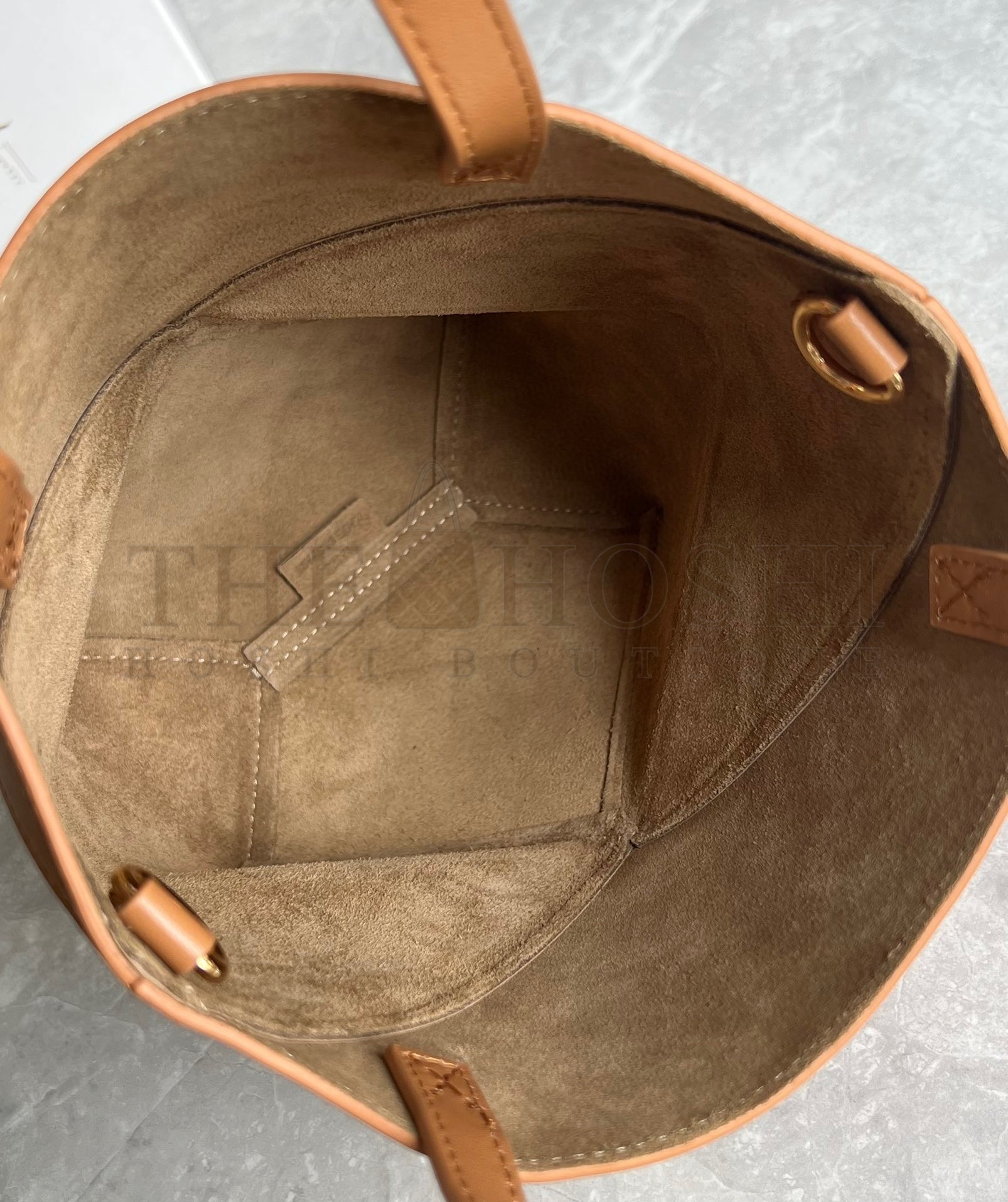 L0ew* Mini Puzzle Fold Tote Bag in Tan Calfskin Master Quality