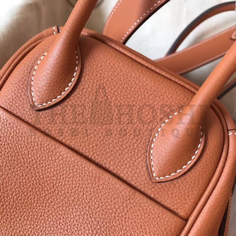 H**me5 Gold Lindy 30cm Clemence Handmade Bag Master Quality