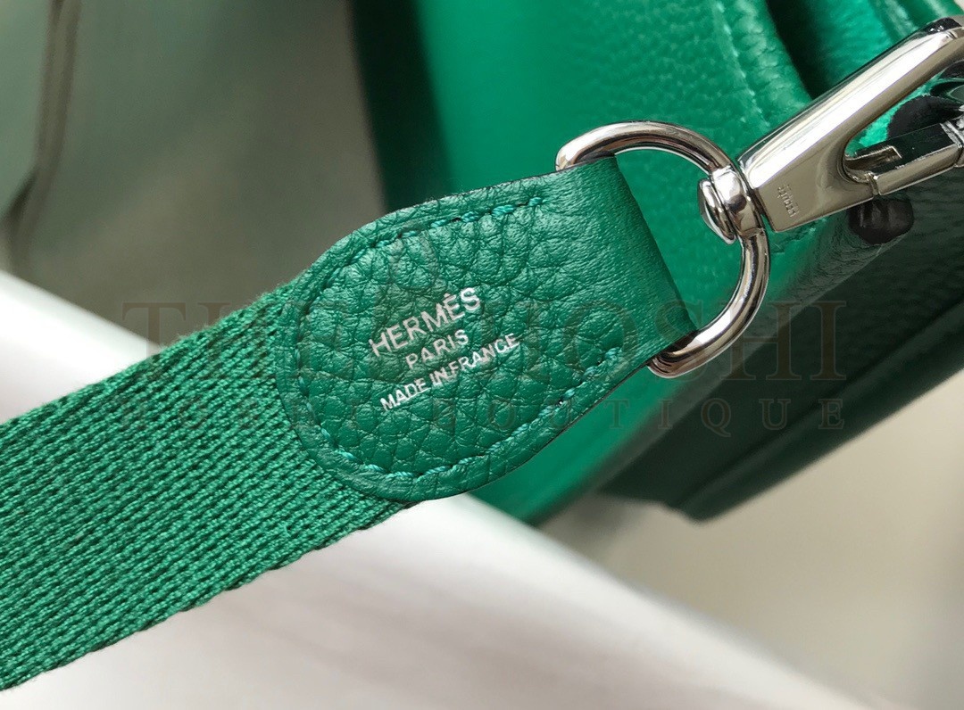 H**me5 Evelyne III Mini Bag In Vert Vertigo Clemence Leather Master Quality