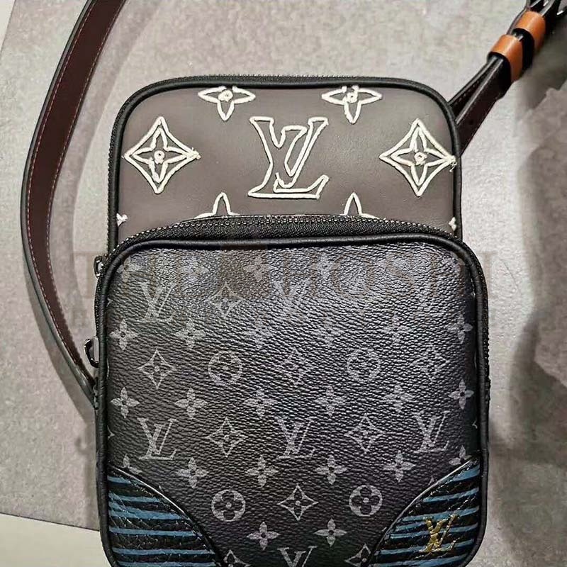L0vis Vvtt0n LV Men Amazone Sling Bag Monogram Eclipse Canvas Master Quality