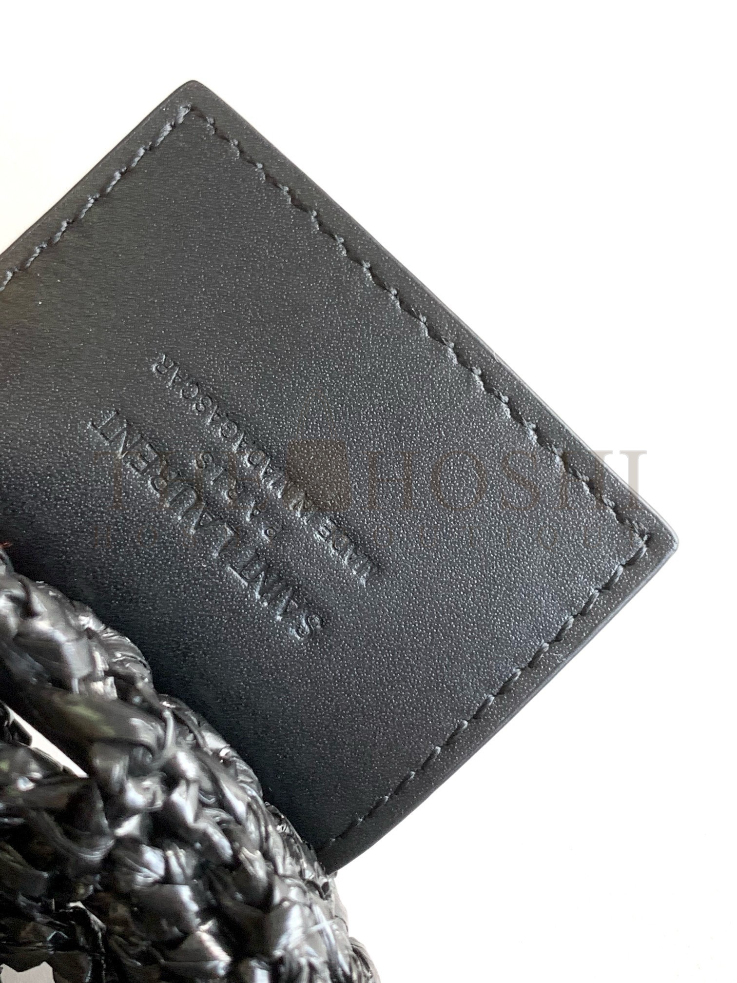 Sa1nt Lau*nt Oxalis Shoulder Bag in Black Raffia Master Quality