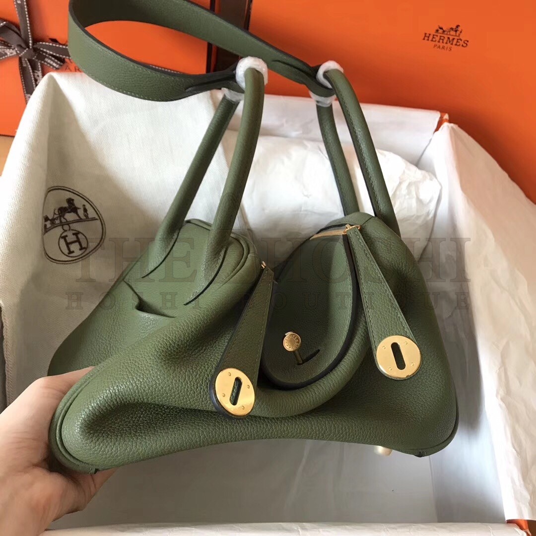 H**me5 Canopee Lindy 26cm Clemence Handmade Bag Master Quality