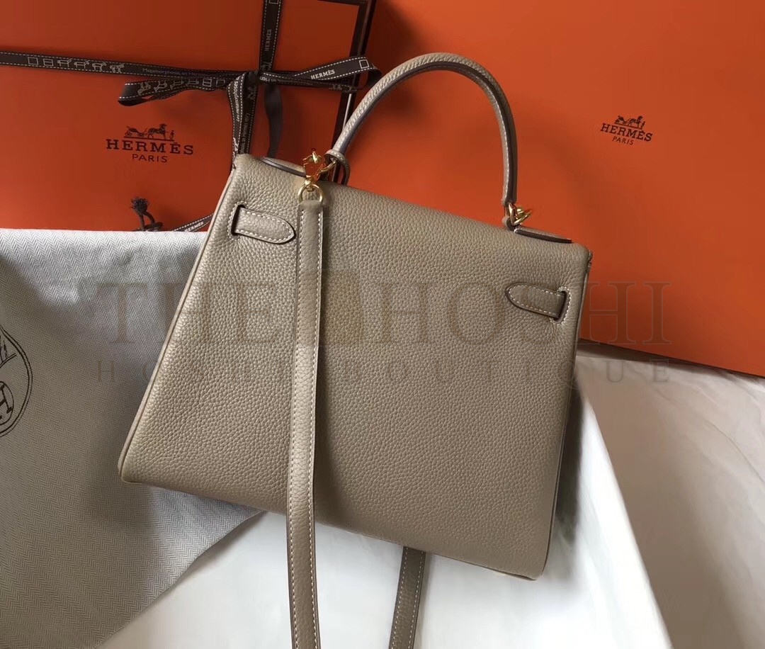 H**me5 Grey Clemence Kelly 32cm Retourne Bag Master Quality