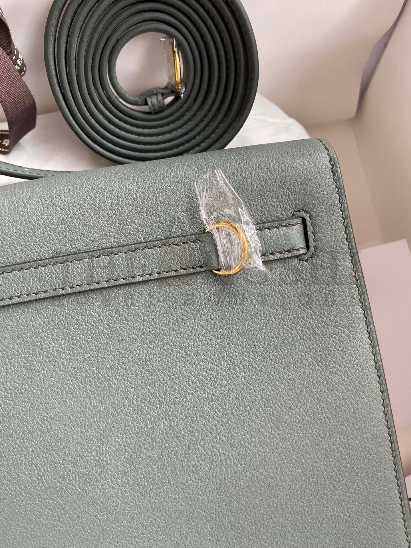 H**me5 Kelly Danse II Bag In Vert Amande Evercolor Calfskin Master Quality