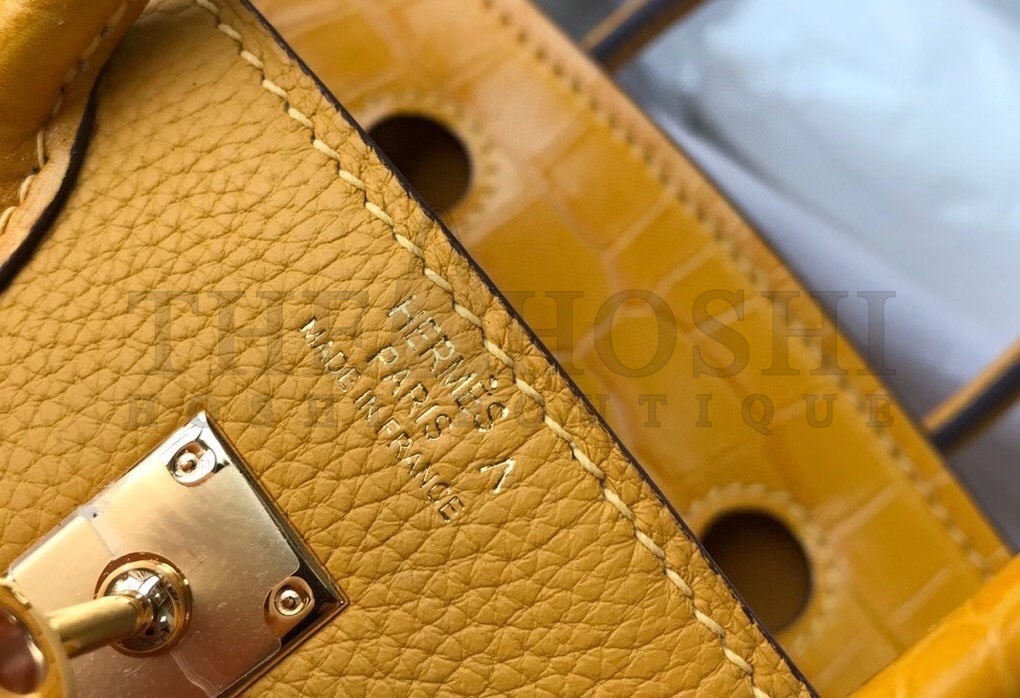 H**me5 Touch Birkin 25cm Limited Edition Yellow Bag Master Quality