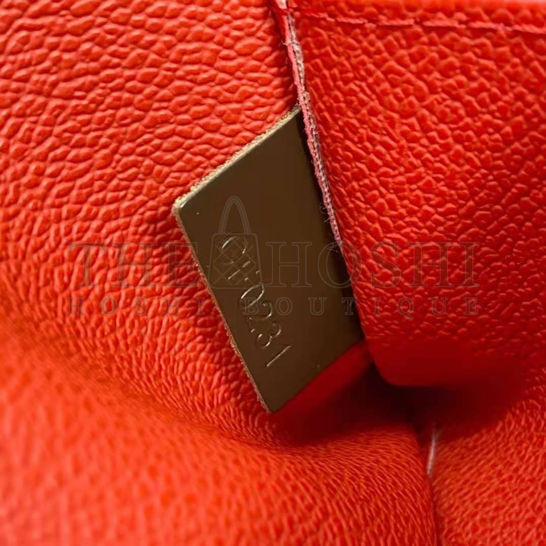 L0vis Vvtt0n LV Women Cosmetics Pouch Damier Coated Canvas Golden Brass Master Quality