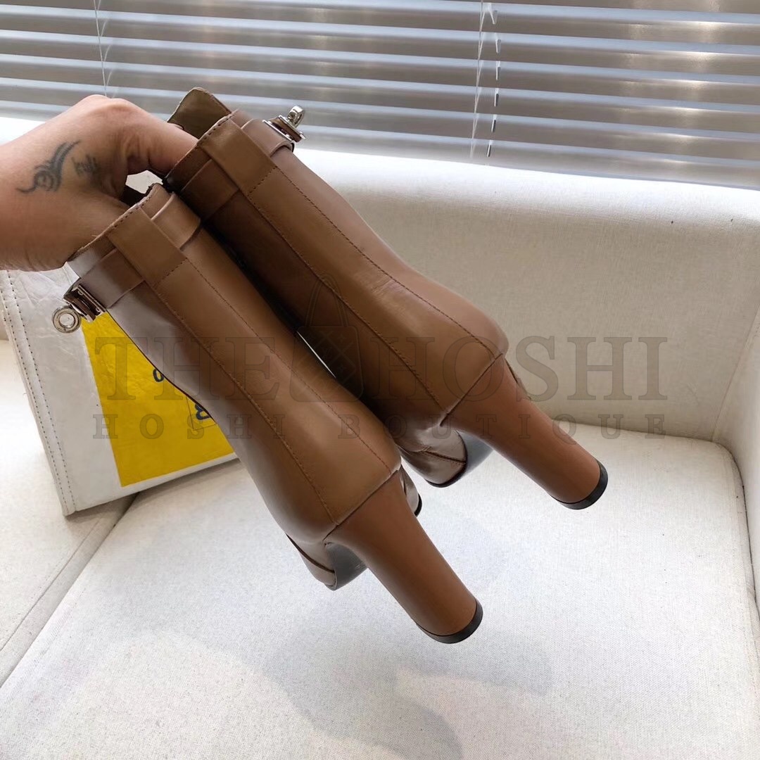 H**me5 Brown Joueuse Ankle Boots Master Quality