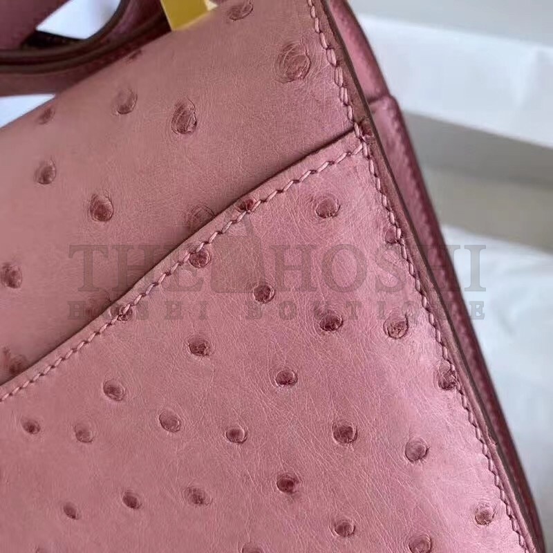 H**me5 Terre Cutie Ostrich Constance 24cm Bag Master Quality
