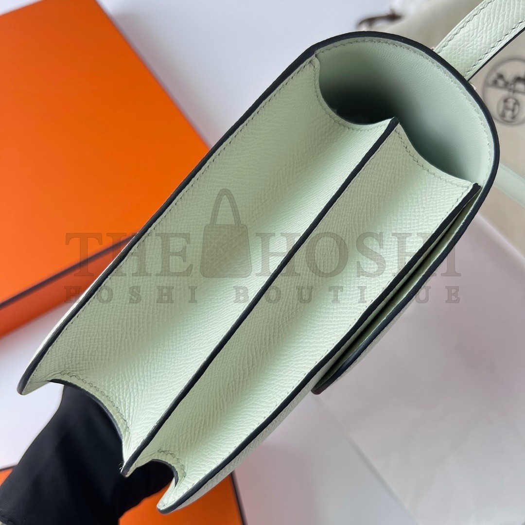 H**me5 Constance 24 Handmade Bag In Vert Fizz Epsom Calfskin Master Quality