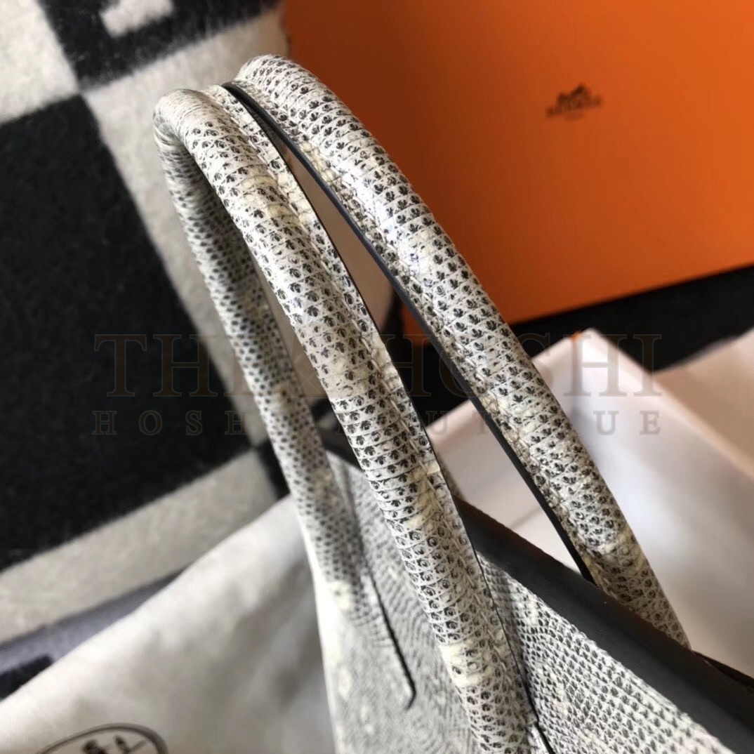 H**me5 Birkin 30cm Bag In Ombre Embossed Natural Lizard Master Quality