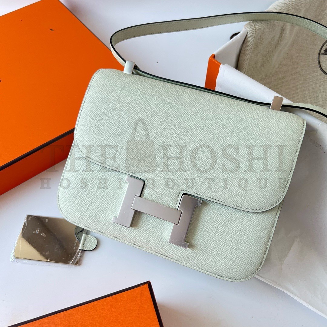H**me5 Constance 1-24 Mirror Bag In Vert Fizz Epsom Calfskin Master Quality