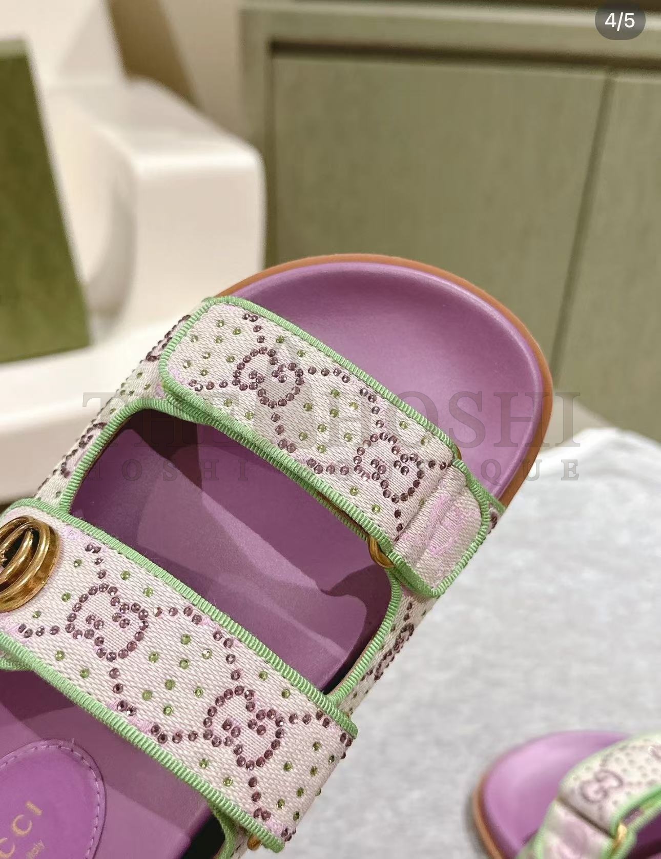 Gvc*1 D1am0nd SLIDES ARTICLE sandals Master Quality